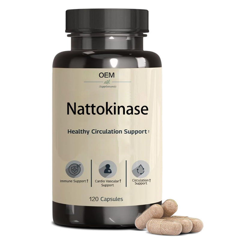 Nattokinase, 2.000 FU 120 Capsules 100% Natural