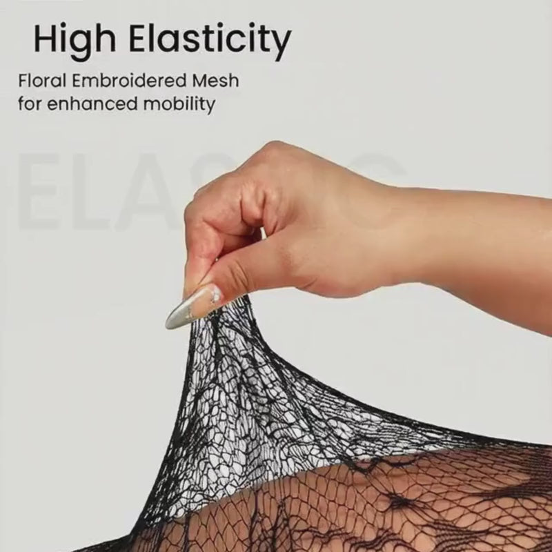 Super Stretch Fishnet Jacquard Pantyhose Stockings, BuckyDrop