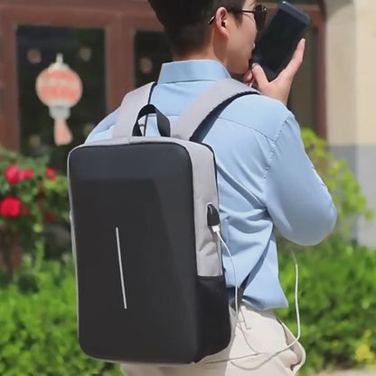 Business Laptop Backpack - Anti Theft with USB, BuckyDrop