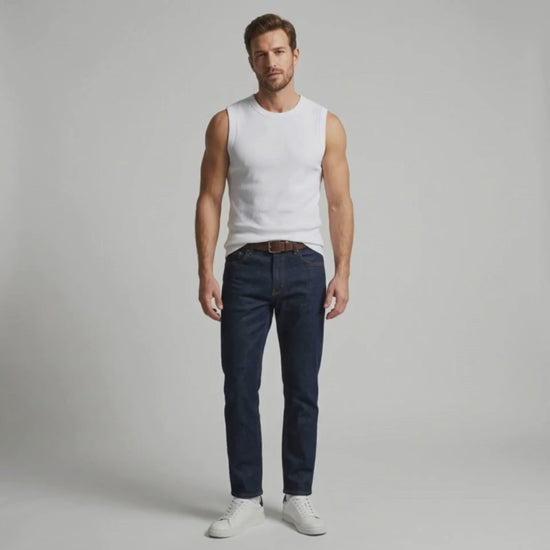 A.A.Y CORE Men’s Workout Tank Top – Sleeveless Cotton Gym Loose‑Fit Tee, ODMPOD