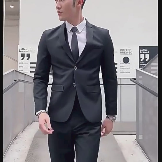 A.A.Y CORE 3‑Piece Slim‑Fit Suit Set, BuckyDrop