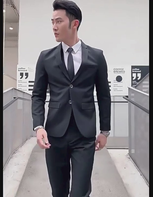 A.A.Y CORE 3‑Piece Slim‑Fit Suit Set, BuckyDrop