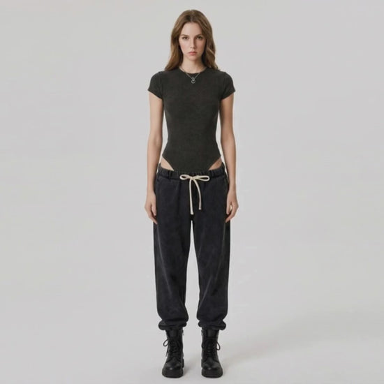 A.A.Y CORE Women’s Short Sleeve Crewneck Bodysuit – Cotton Basic Tee, ODMPOD