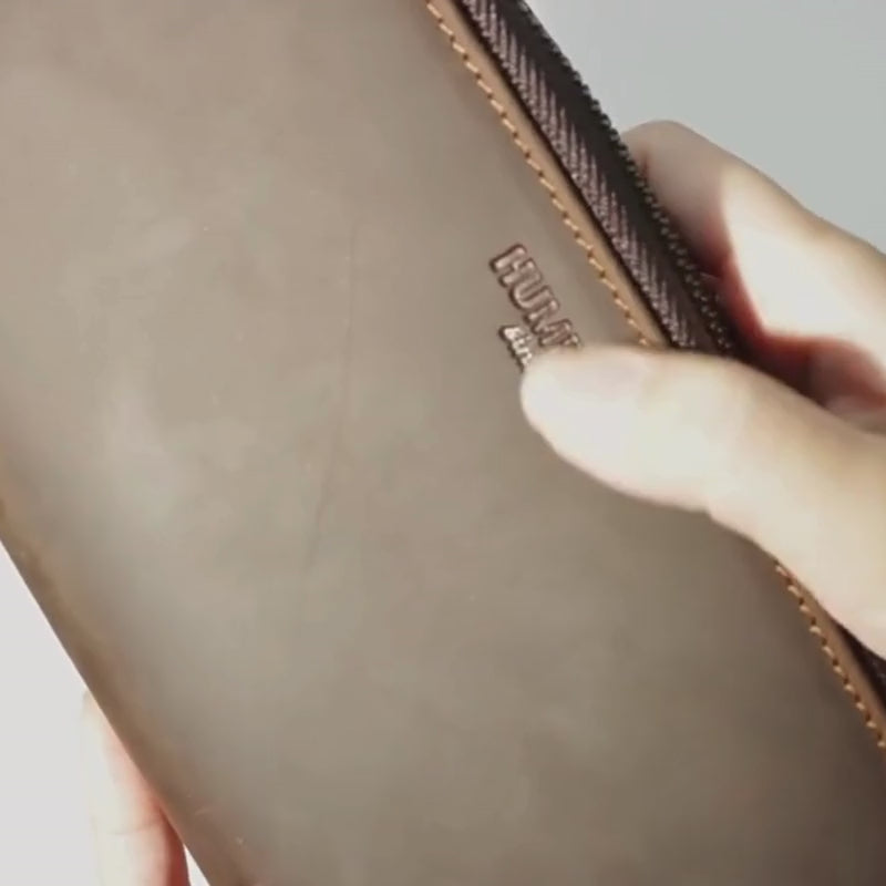 Premium Leather Wallet – RFID‑Secure & Large Capacity, BuckyDrop