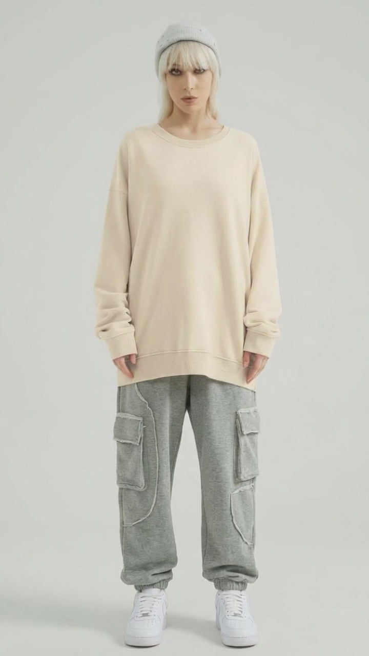 A.A.Y CORE Women’s Heavyweight Crewneck Sweatshirt, PODpartner